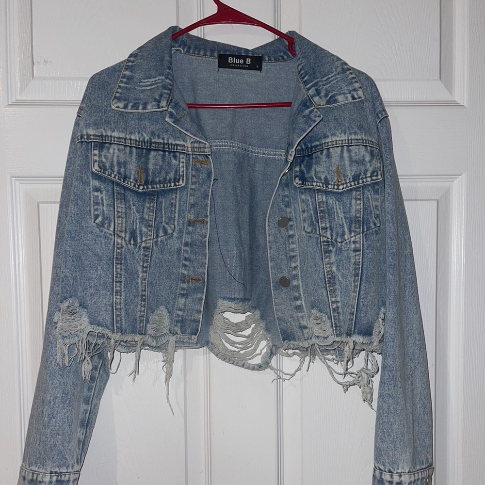 Cropped Jean jacket